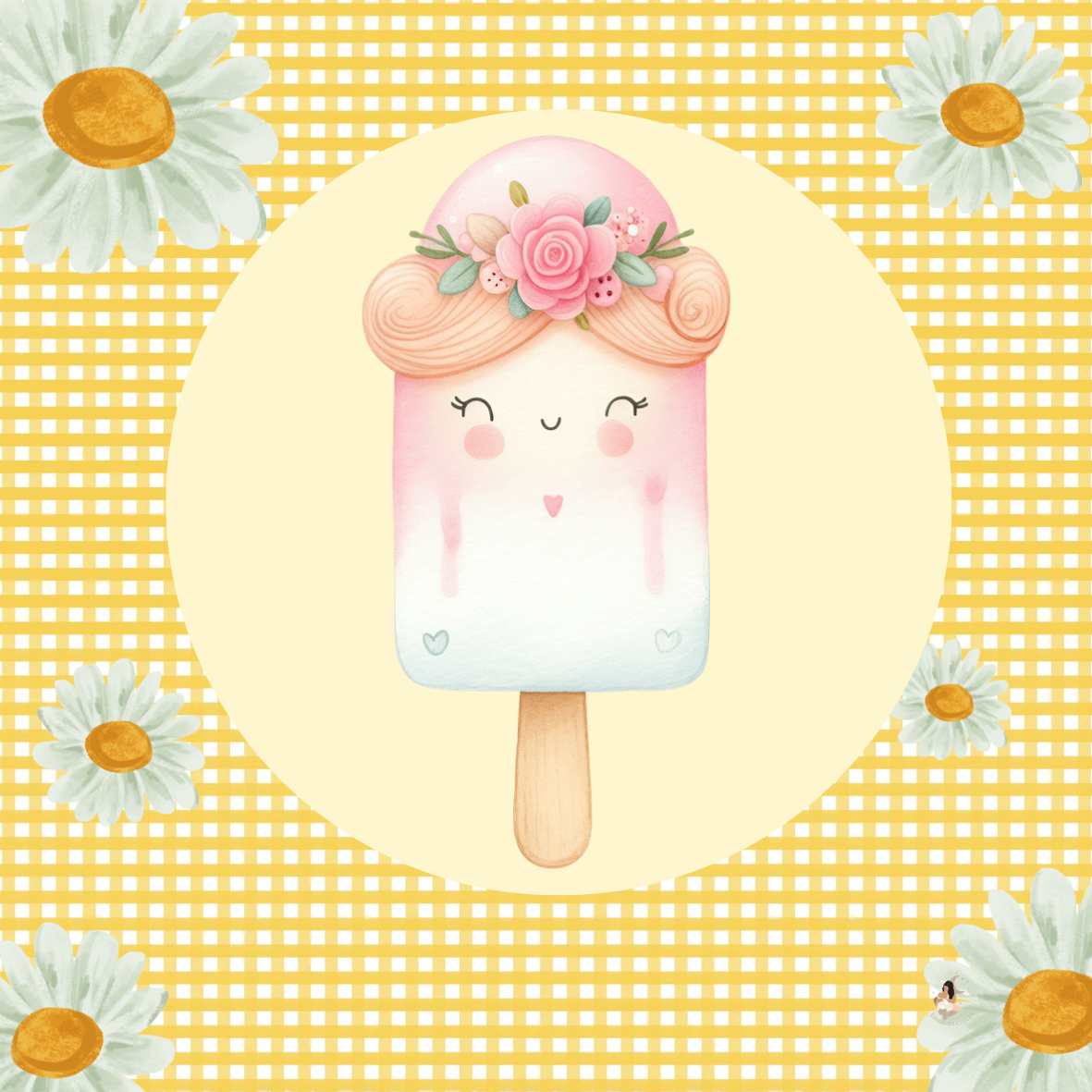 Sticker Toniebox personnalisé Glace gourmande