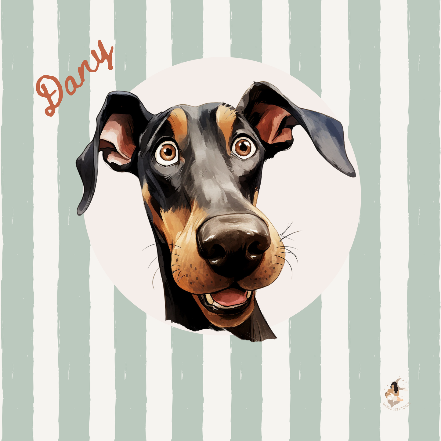 Sticker Toniebox personnalisé dog