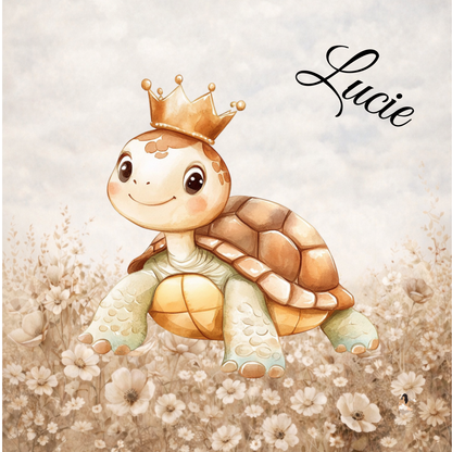 Sticker Toniebox personnalisé tortue