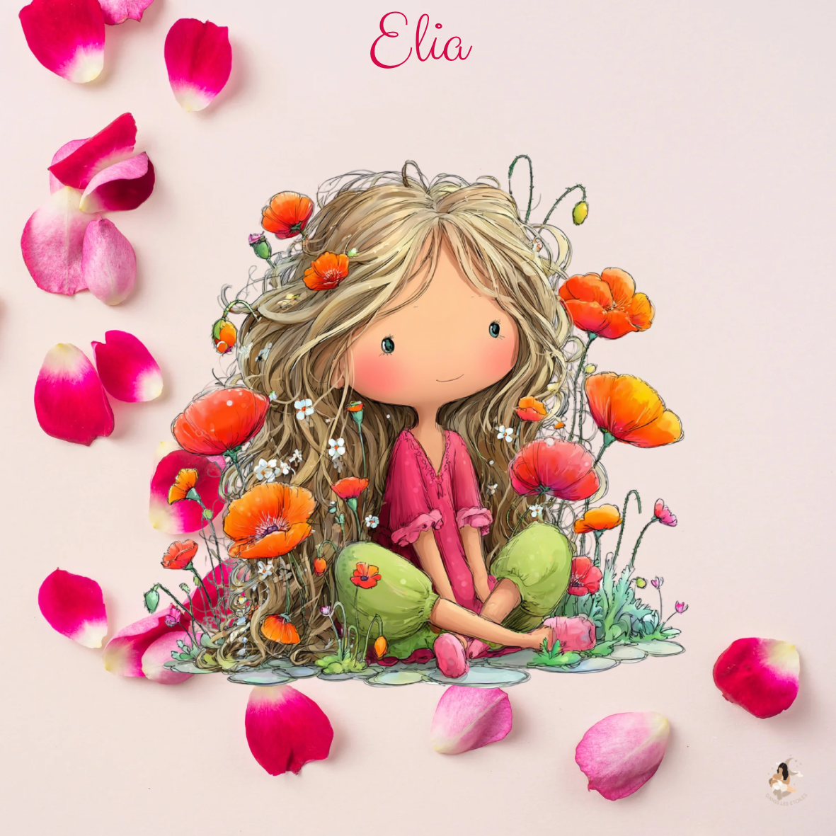 🌸 Les Petites Jardinières Étoilées – Sticker Toniebox 2 Personnalisé