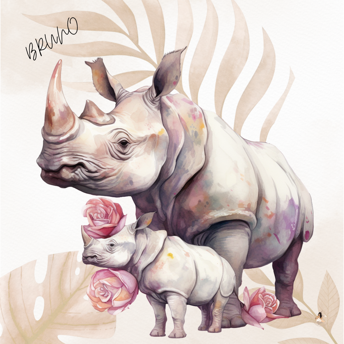 Sticker Toniebox personnalisé baby animal