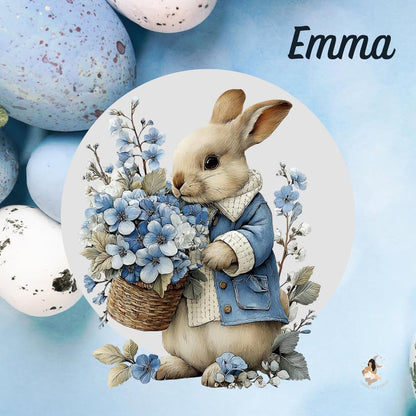 Stickers Toniebox – Collection Bleu Poétique lapin 🌙