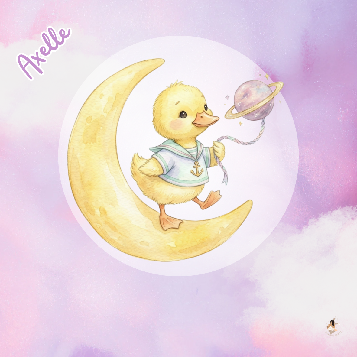 Sticker Toniebox personnalisé Doux rêve