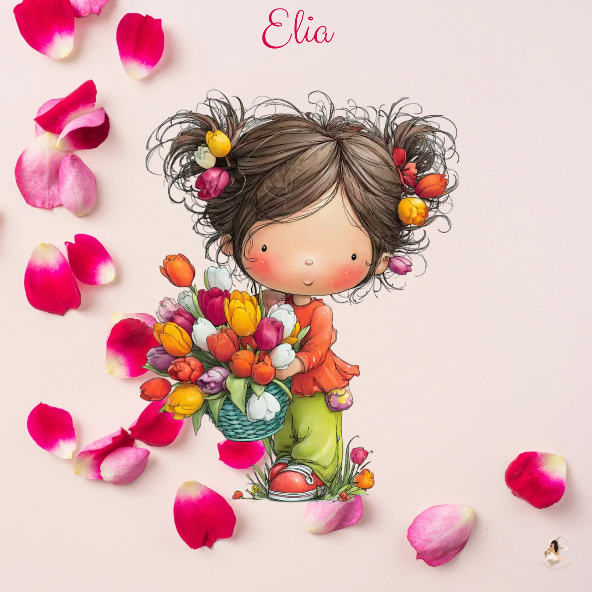 🌸 Les Petites Jardinières Étoilées – Sticker Toniebox 2 Personnalisé