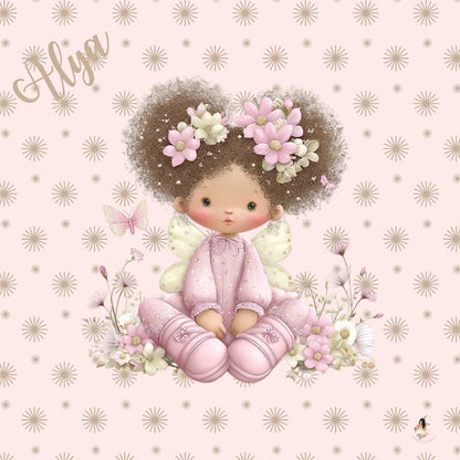 Sticker Toniebox personnalisé fille rose
