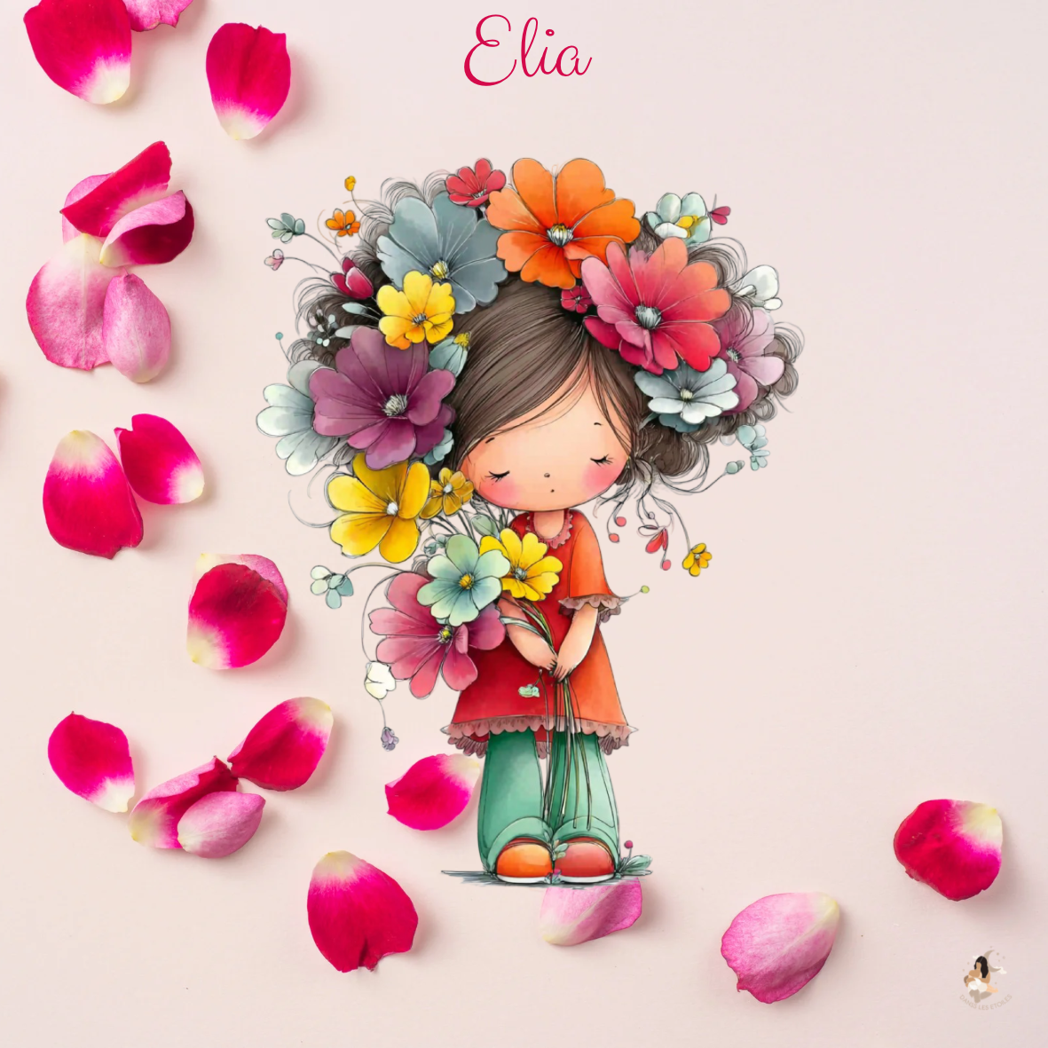 🌸 Les Petites Jardinières Étoilées – Sticker Toniebox 2 Personnalisé