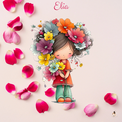 🌸 Les Petites Jardinières Étoilées – Sticker Toniebox 2 Personnalisé