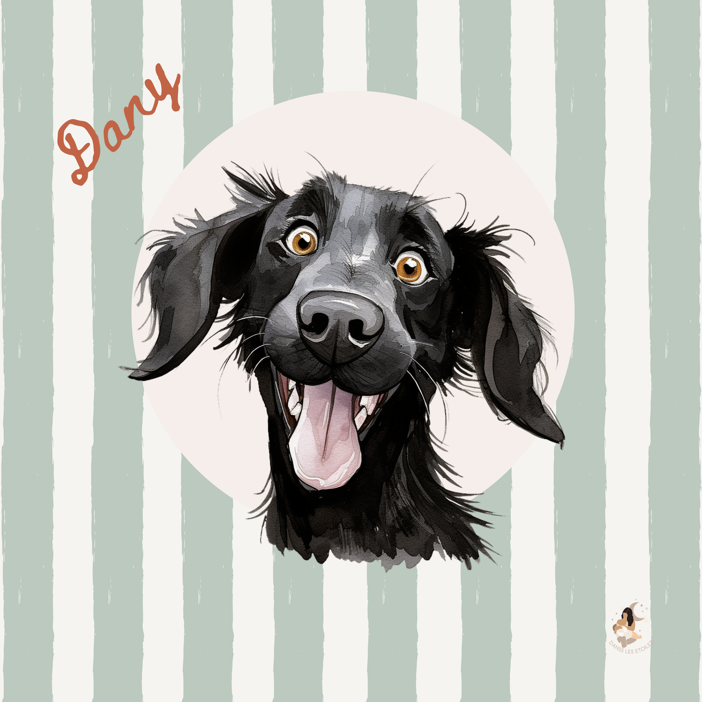 Sticker Toniebox personnalisé dog