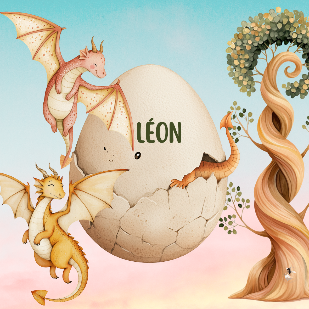 Sticker Toniebox personnalisé dragon
