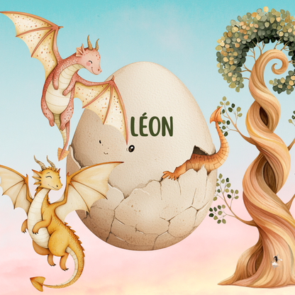 Sticker Toniebox personnalisé dragon