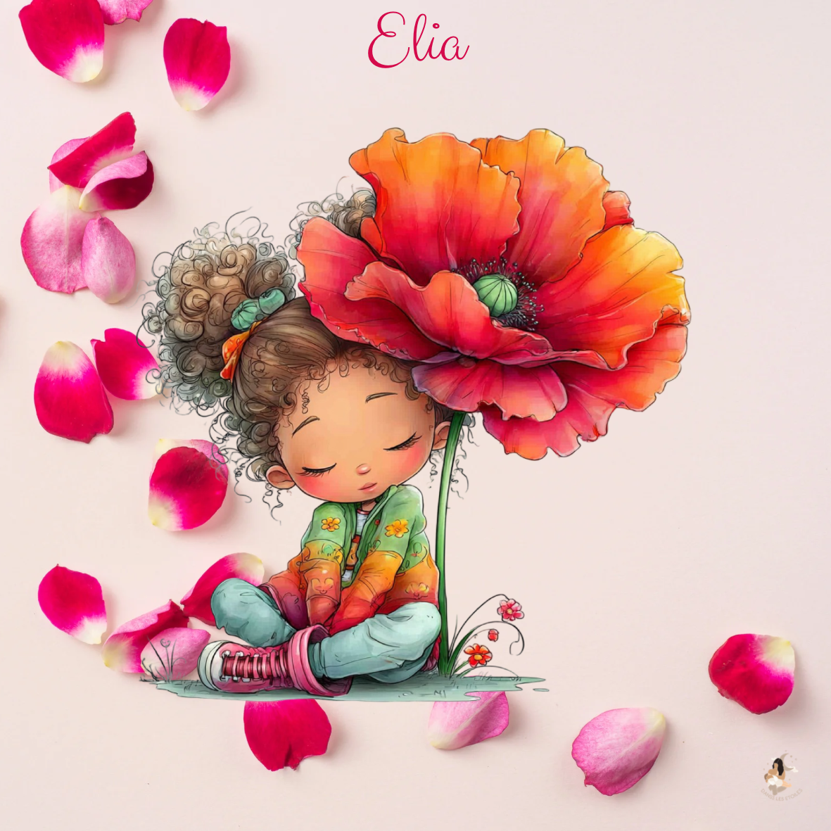 🌸 Les Petites Jardinières Étoilées – Sticker Toniebox 2 Personnalisé