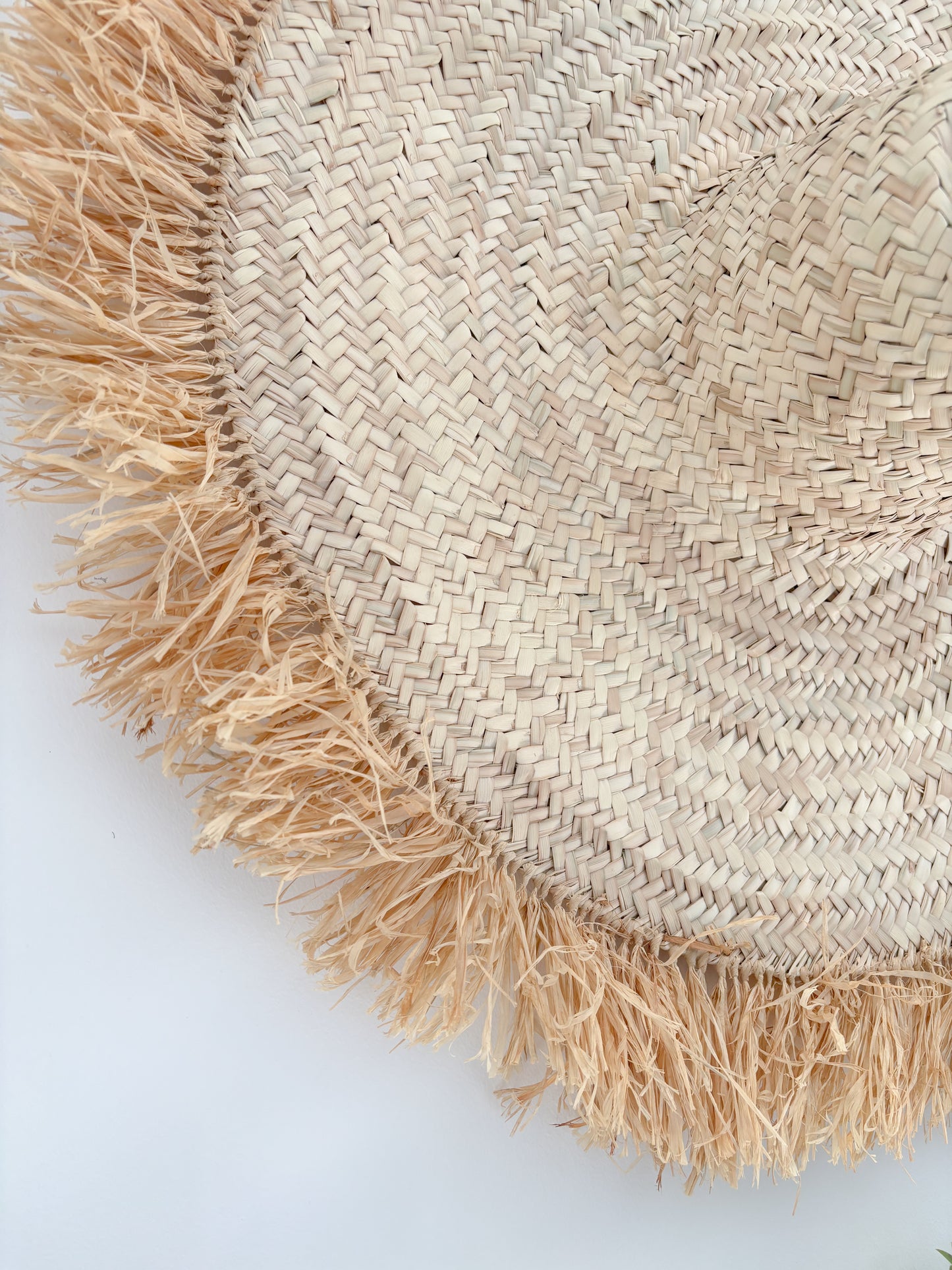 Chapeau de paille décoratif – 74 cm
