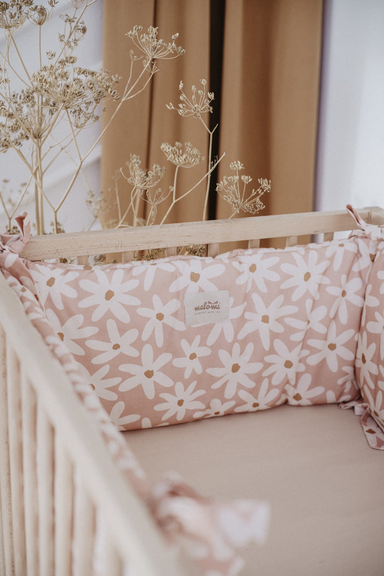 TOUR DE LIT - BLUSH DAISY