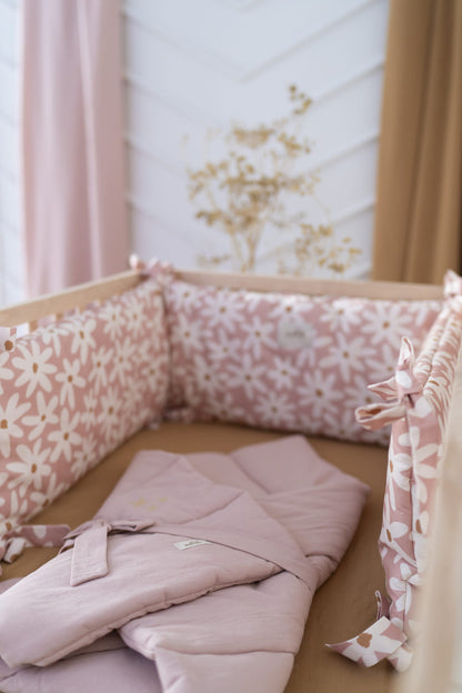 TOUR DE LIT - BLUSH DAISY