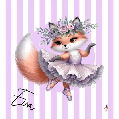 🩰 Sticker Toniesbox – Collection Ballerine Renard