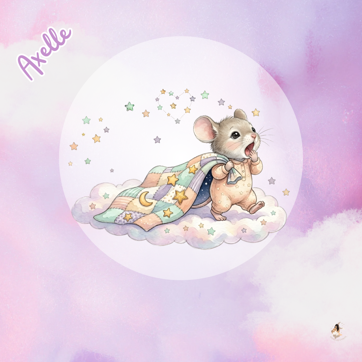 Sticker Toniebox personnalisé Doux rêve