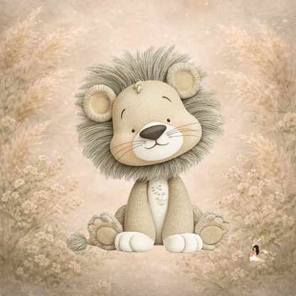 Stickers personnalisé TonieBox – Collection Câlins Sauvages 🐒🦁🦒