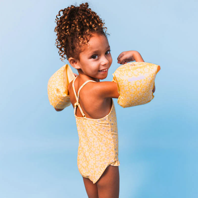Florish | Brassards de natation jaunes 0-2 ans