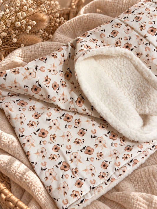 Couverture bébé douce & moelleuse – Personnalisable 🤎