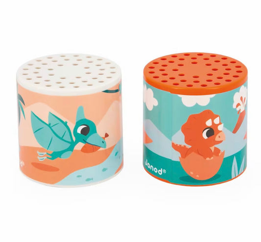 🐮 Boîte à Meuh Dino – Lot de 2