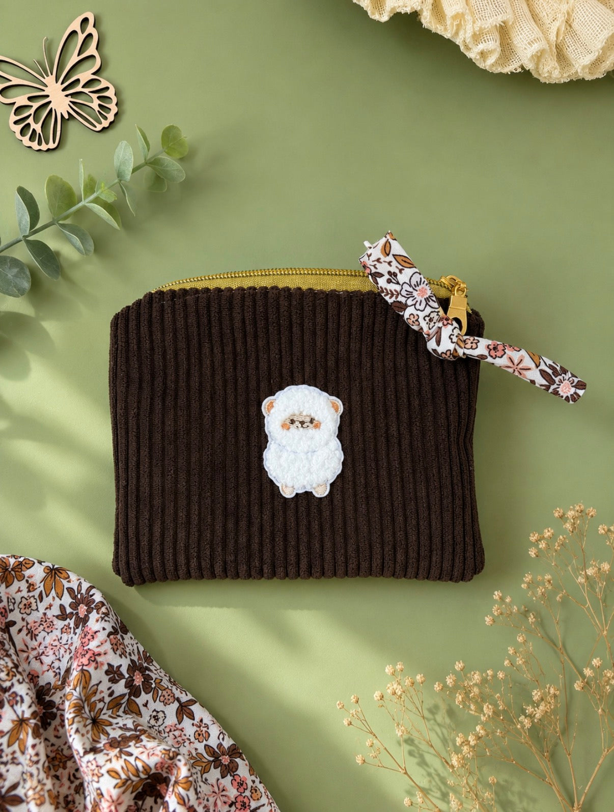Trousse Velours Personnalisable