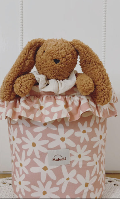 Lapin en peluche avec scrunchie