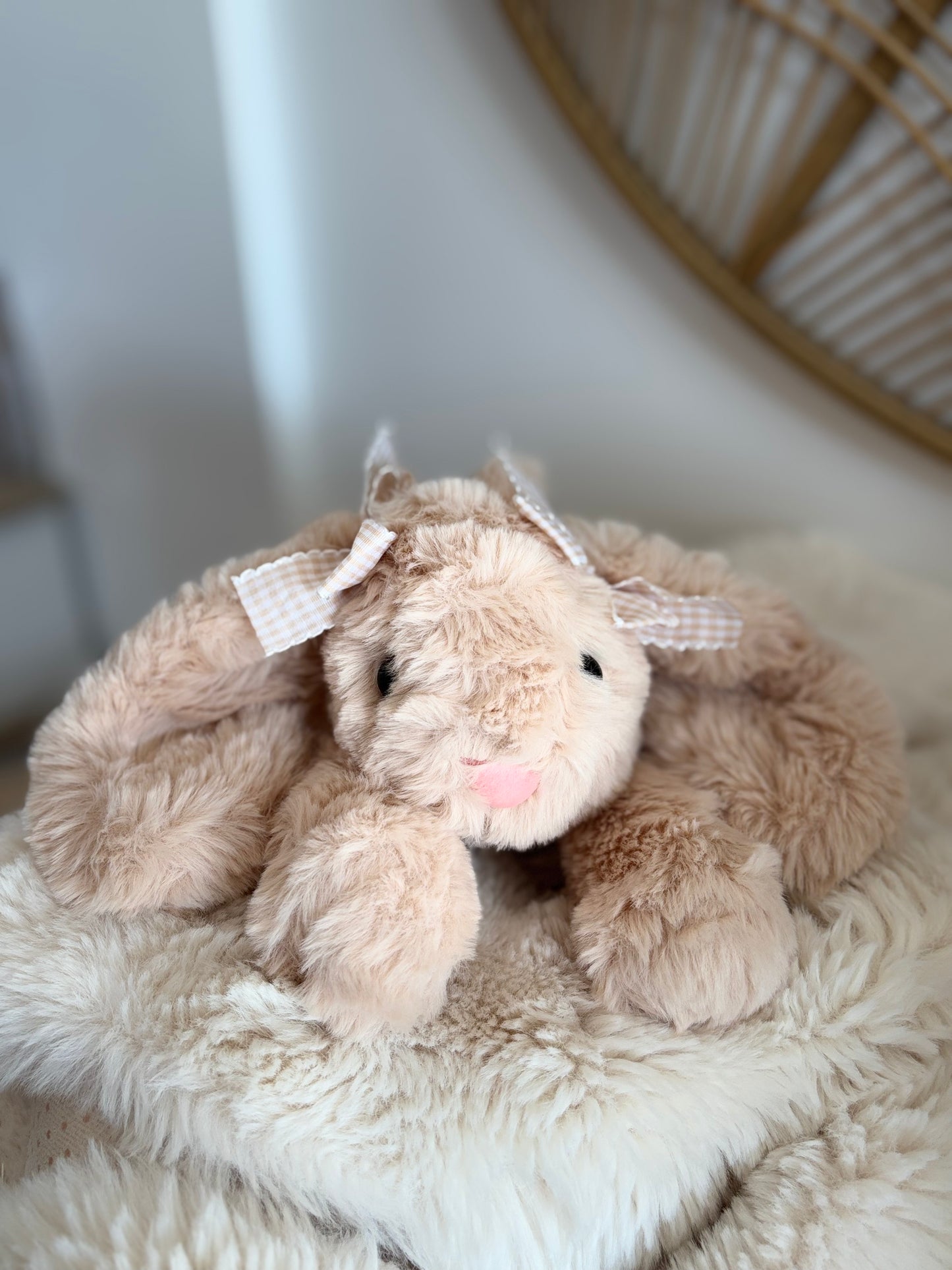 Doudou Lapin Douceur – 35 cm