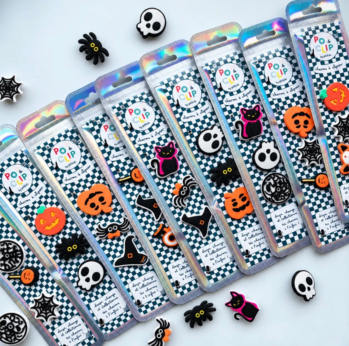 Pochettes de 3 charms à clipser - DIY