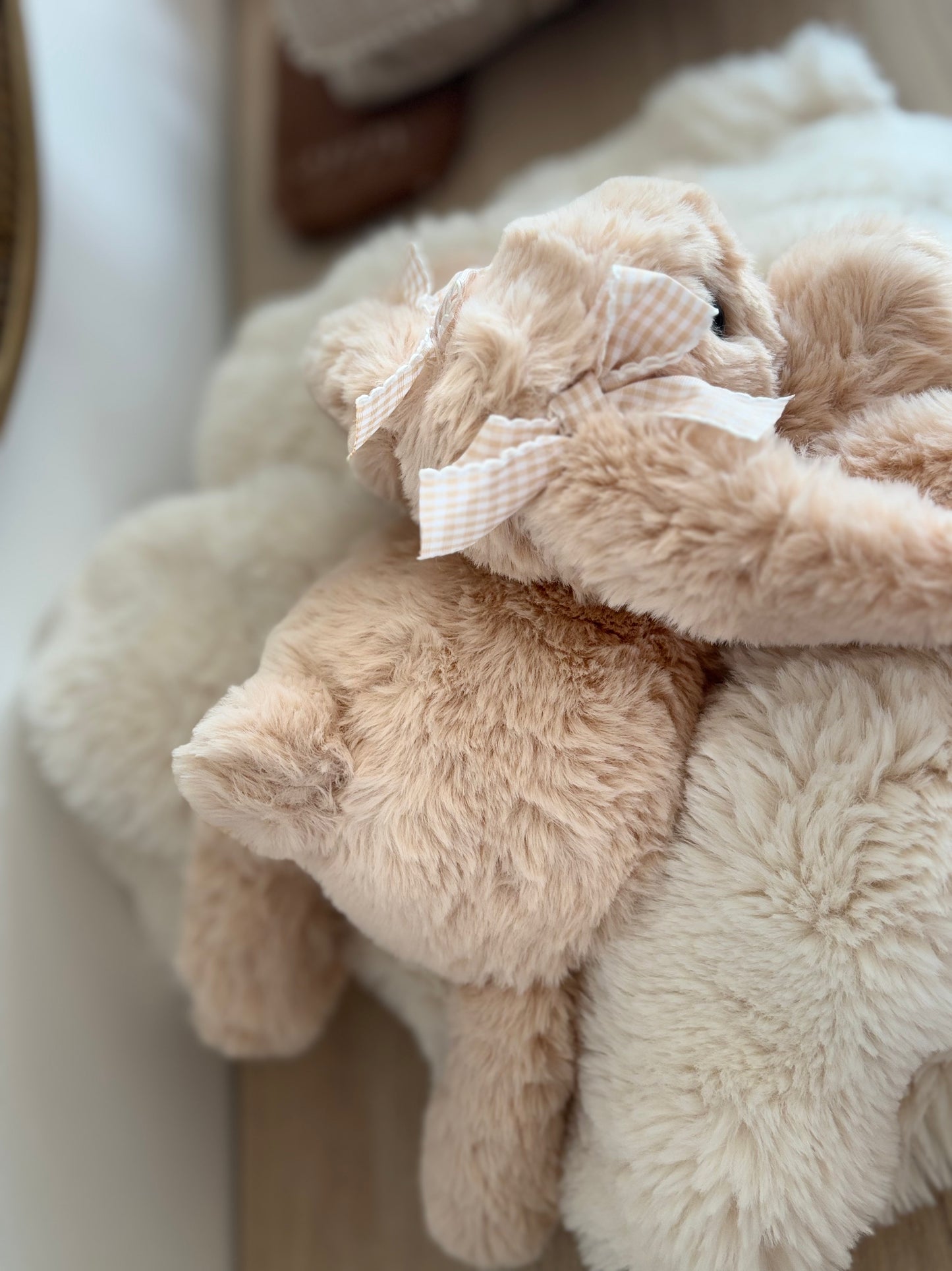 Doudou Lapin Douceur – 35 cm