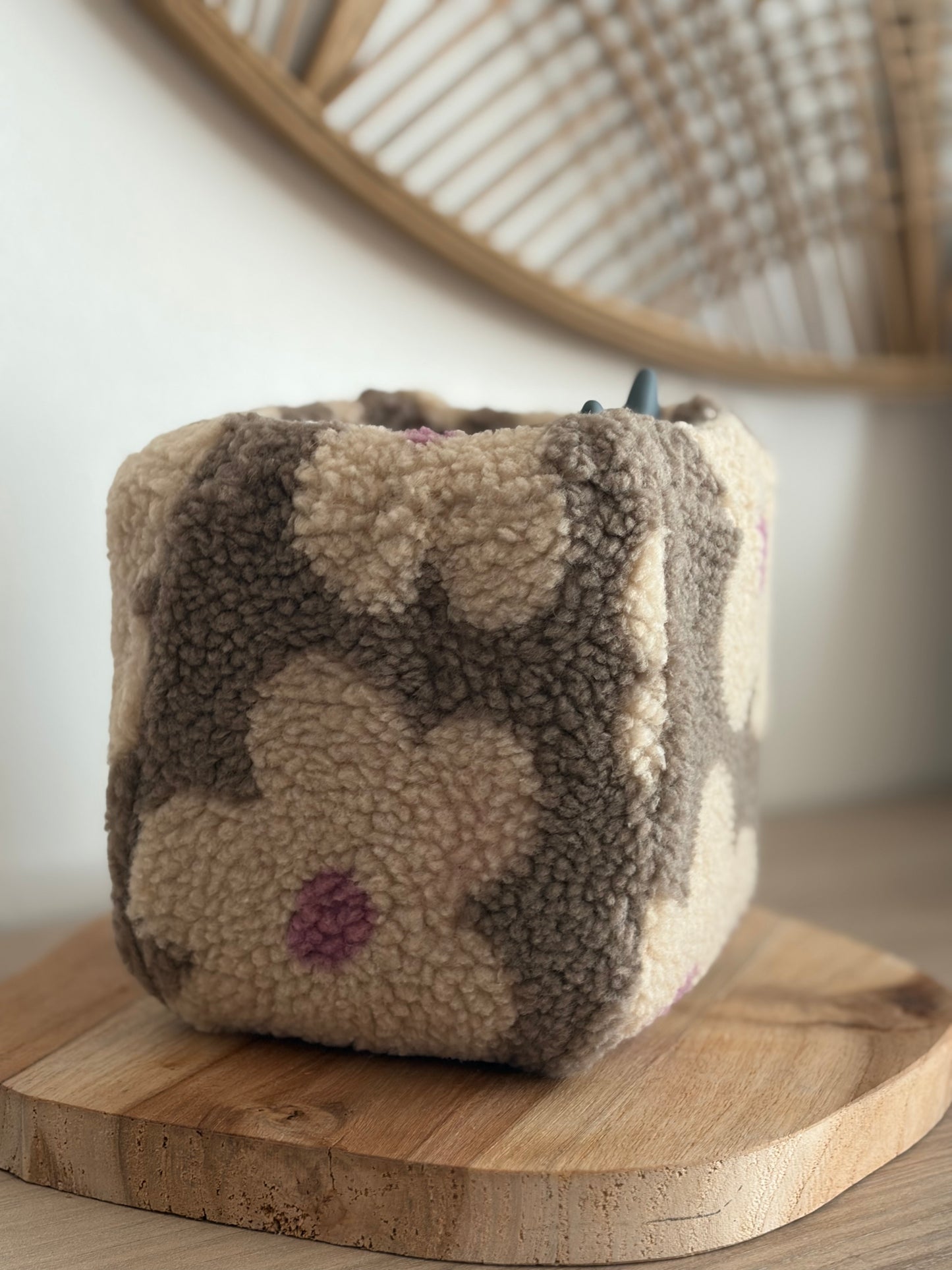 Housse Toniebox 1 & 2 Daisy taupe