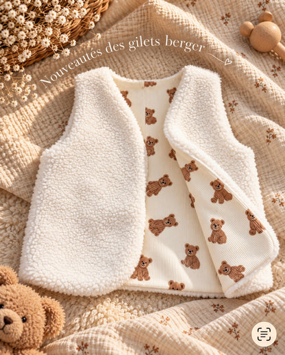 Gilet Berger Bébé & Enfant 🤎