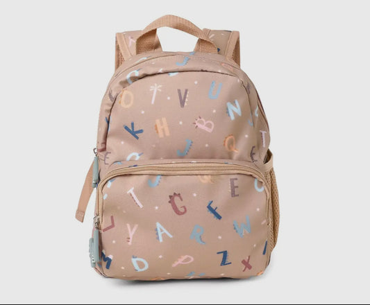 Sac à dos maternelle lettres