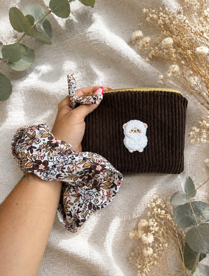 Trousse Velours Personnalisable