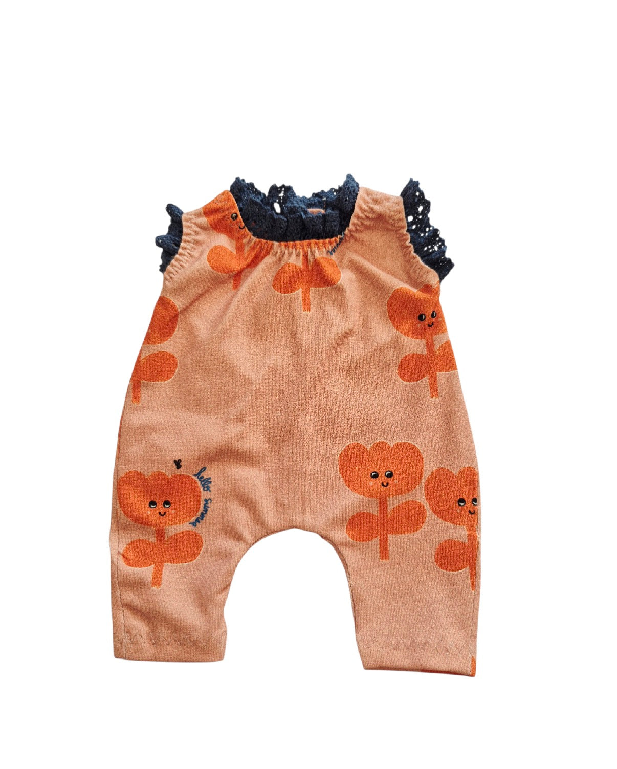 COMBINAISON SANS MANCHE ELASTIQUE BRODERIE