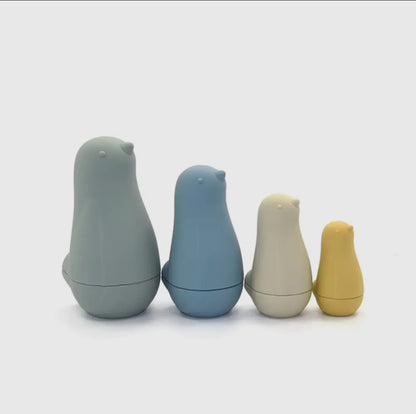 Jouet d'éveil Montessori - Les oiseaux gigognes