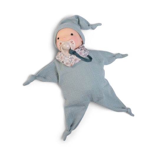 🧸 Poupée Ariel – Doudou vert