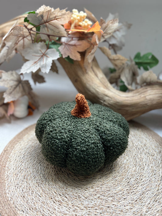 Citrouille verte 35 cm ✨