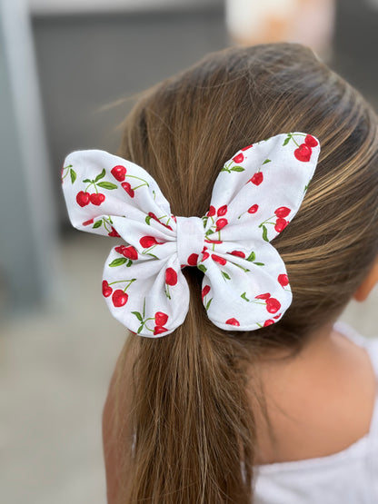 🎀 Nœud délicat sur élastique – Accessoire cheveux enfant