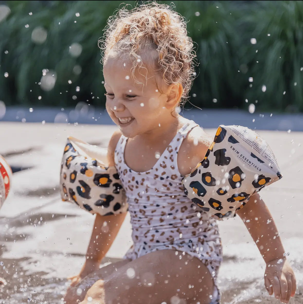 🐆 Brassards Léopard – Swim Essentials 0/2 ans