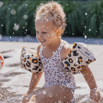 🐆 Brassards Léopard – Swim Essentials 0/2 ans