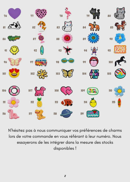 Lot de Charms à Clisper – PETIKIDS