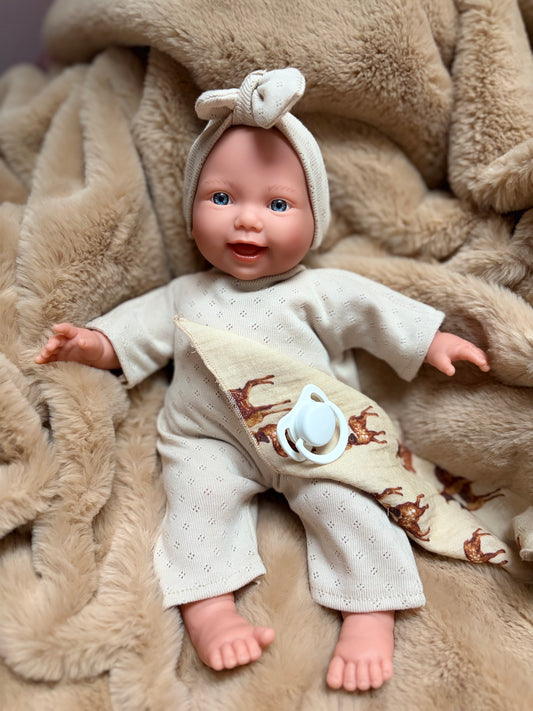 Poussin souriant – Biche (30 cm)