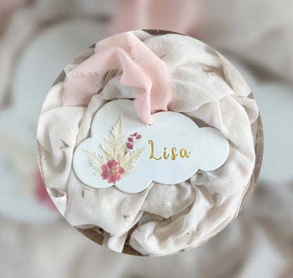 Nuage bracelet de naissance