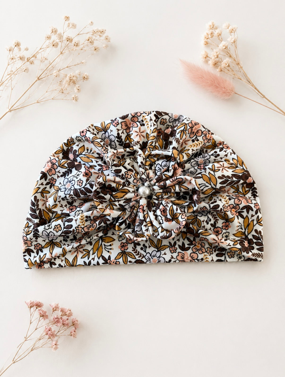 Turban Fleur – Douceur & Élégance 🌸