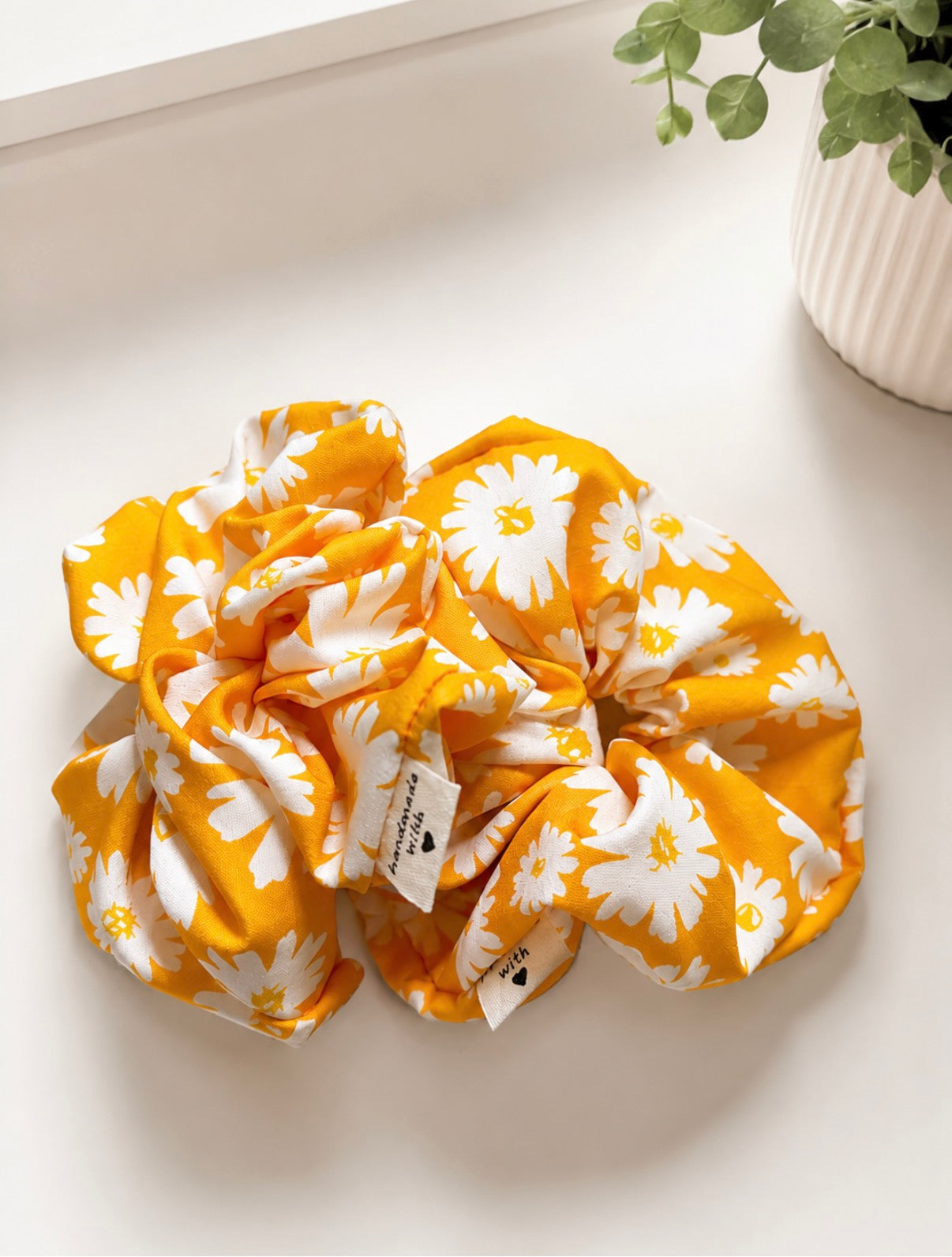 Chouchou Daisy jaune