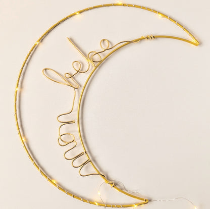 veilleuse bébé lune