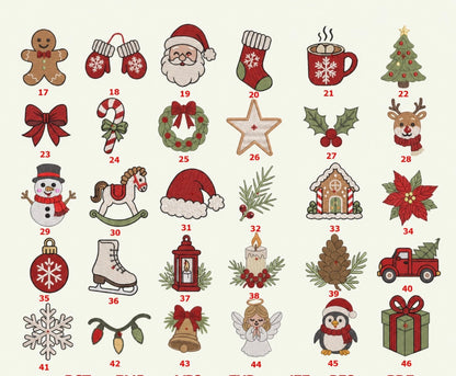 🎄 Calendrier de l’Avent artisanal – Édition Noël
