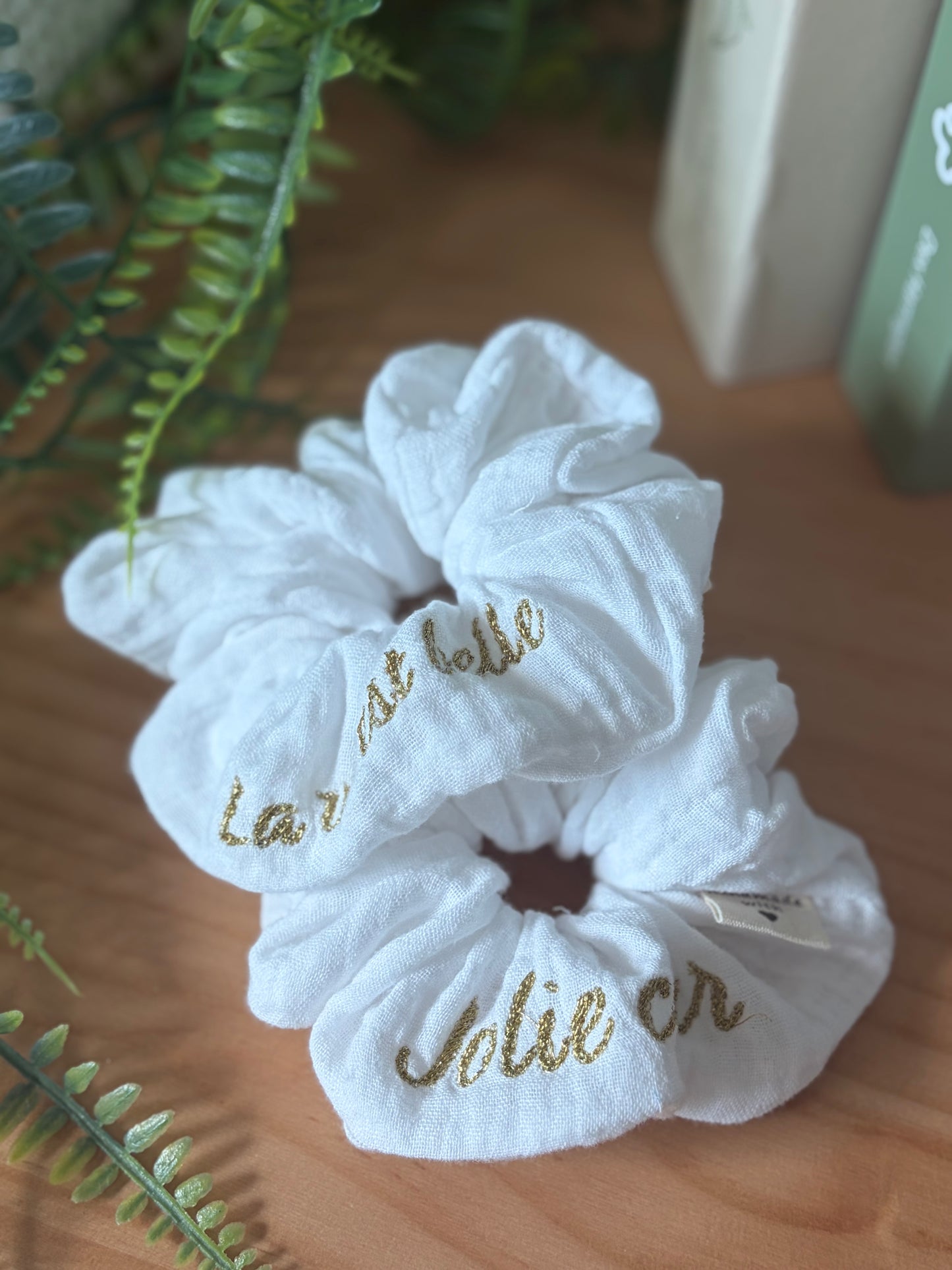 Chouchou avec Nœud – Chou 💕 Nous message
