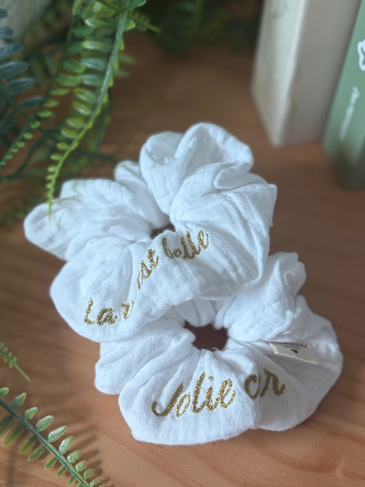 Chouchou avec Nœud – Chou 💕 Nous message