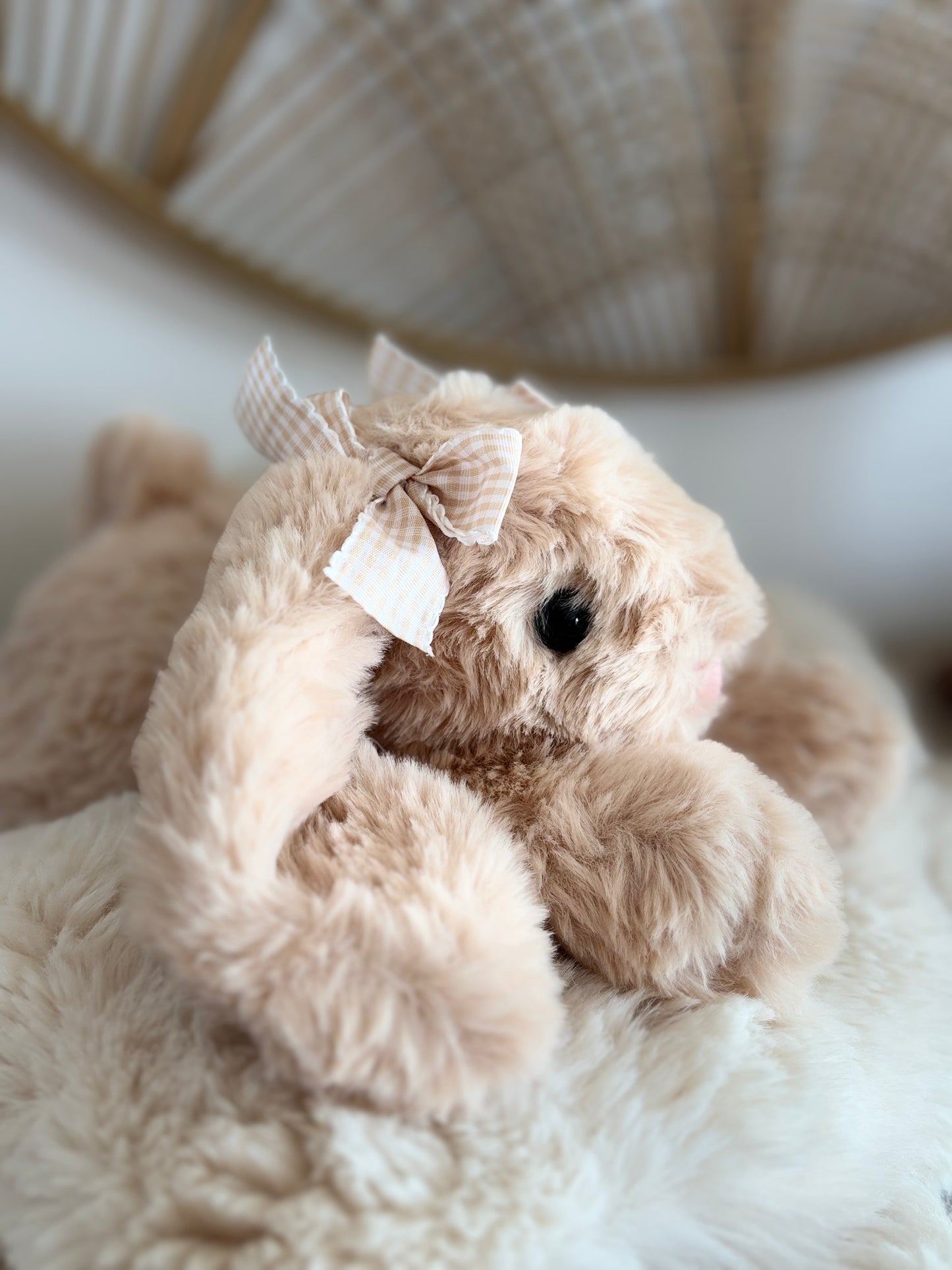 Doudou Lapin Douceur – 35 cm